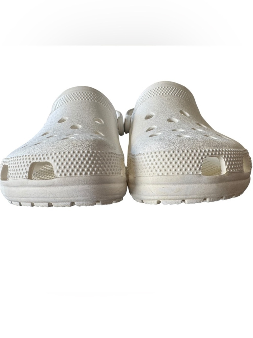 Crocs Classic Clog White | Men’s 9 / Women’s 11 | Unisex Comfort Shoes - Picture 3 of 5